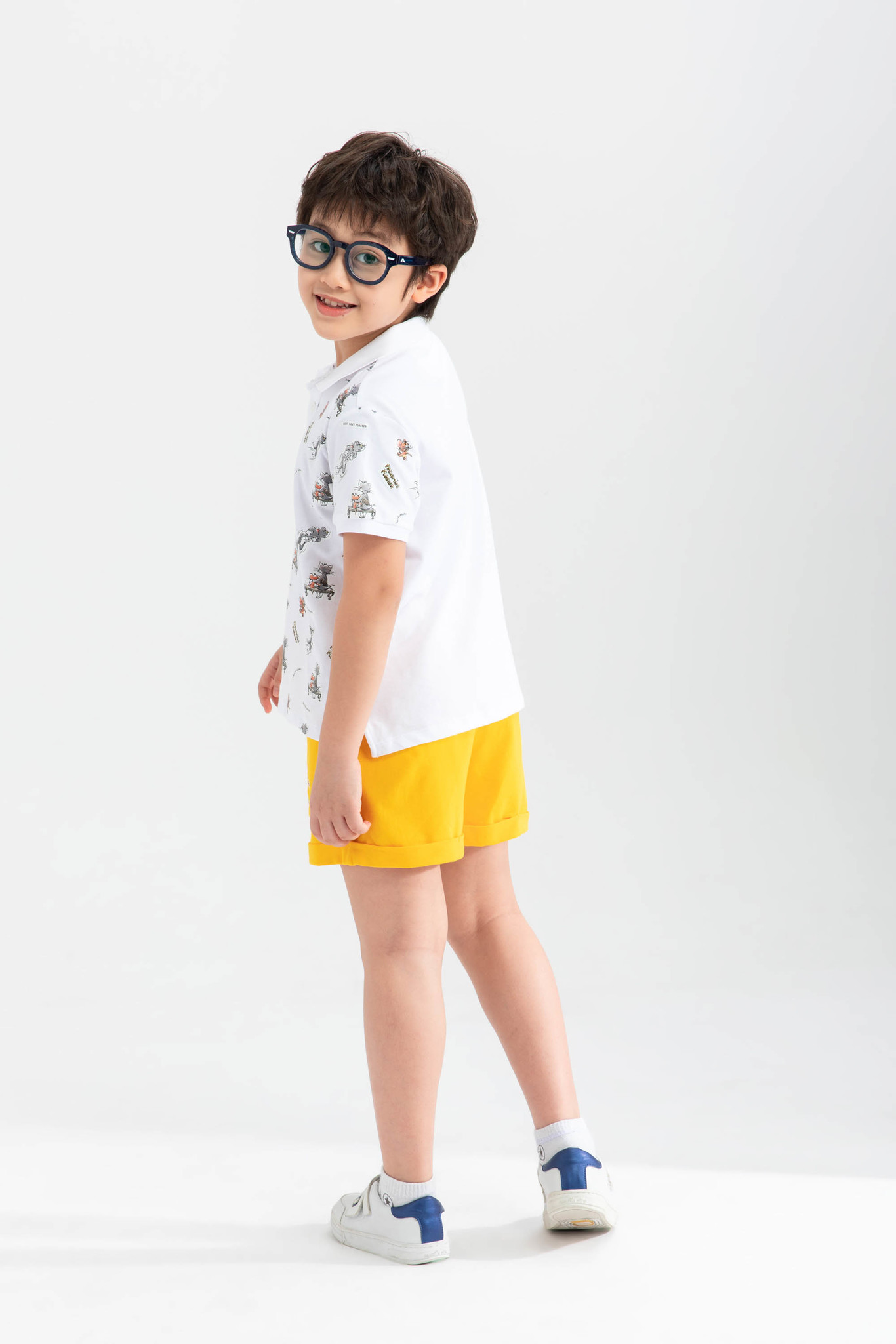 Quần bé trai thiết kế IVY moda MS 21K1213