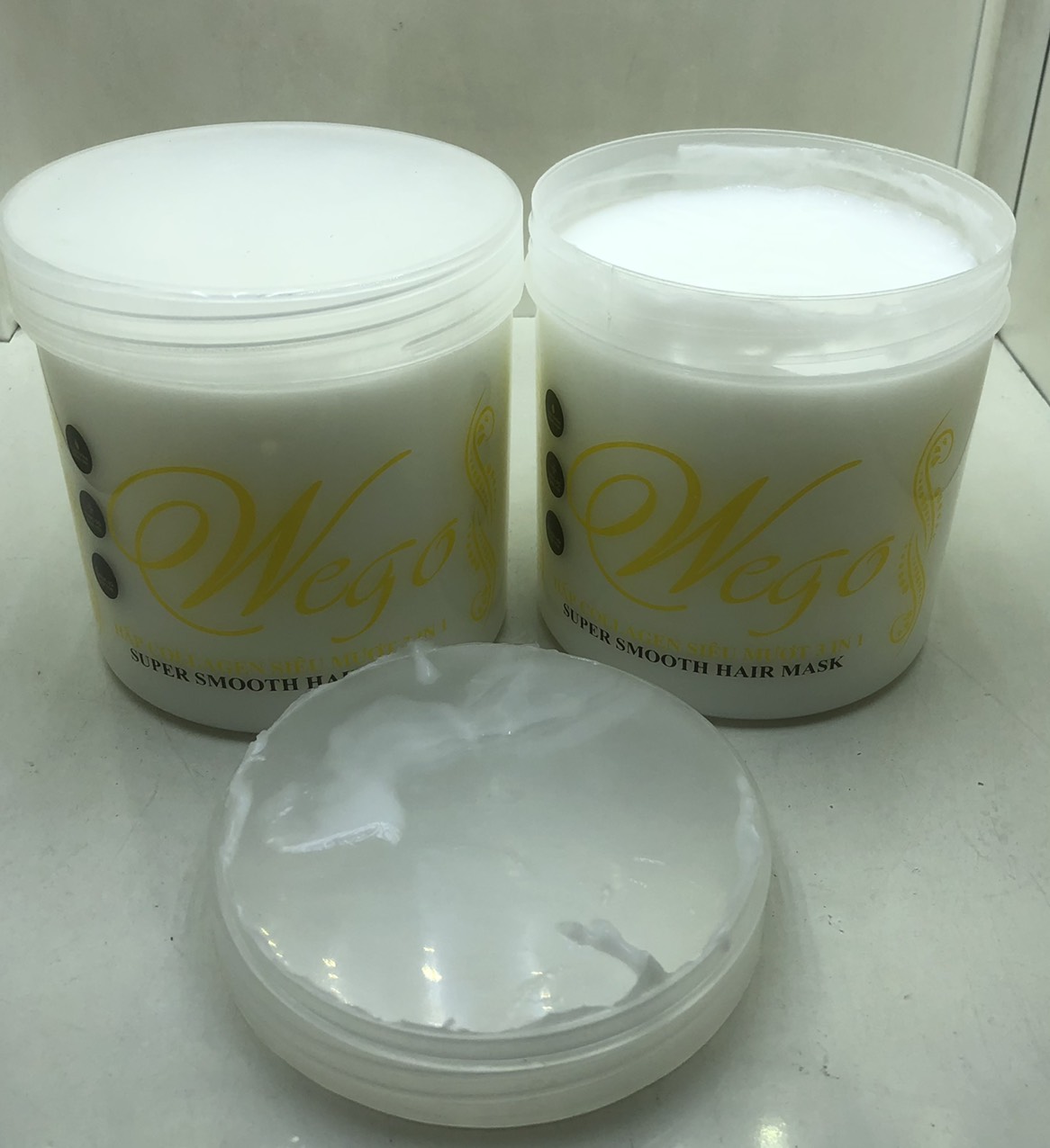 Hấp collagen siêu mềm mượt wego 1000ml