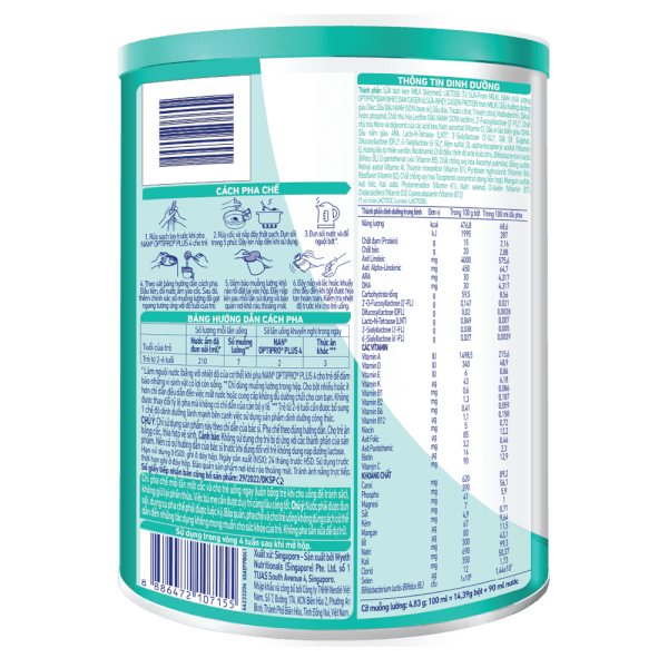 Sữa bột Nestle NAN OPTIPRO PLUS số 4 (850g)