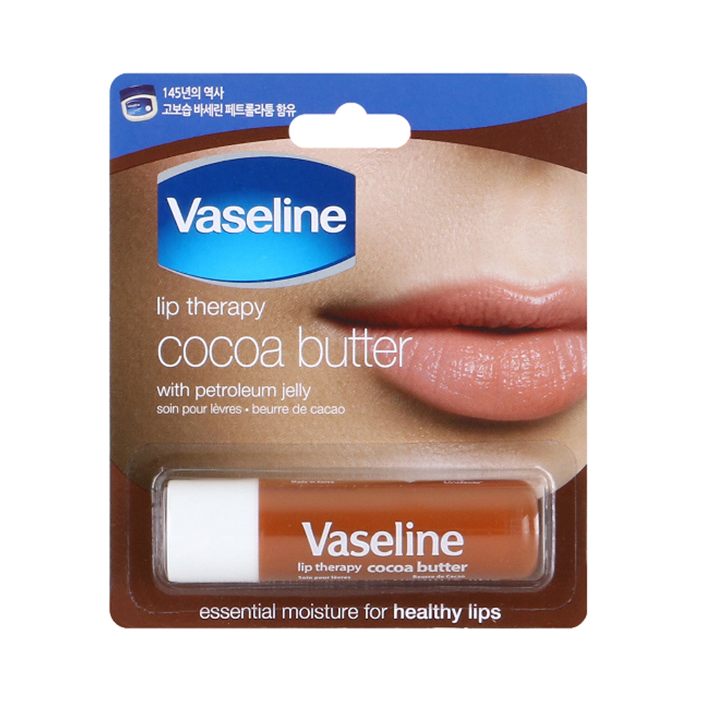 Son dưỡng môi Vaseline Lip Care Bơ Cacao dạng thỏi 4.8g
