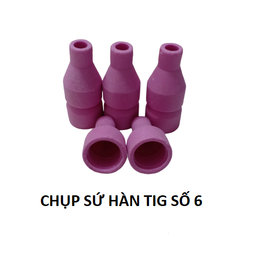 Bộ 10 Chụp sứ hàn tig số 6