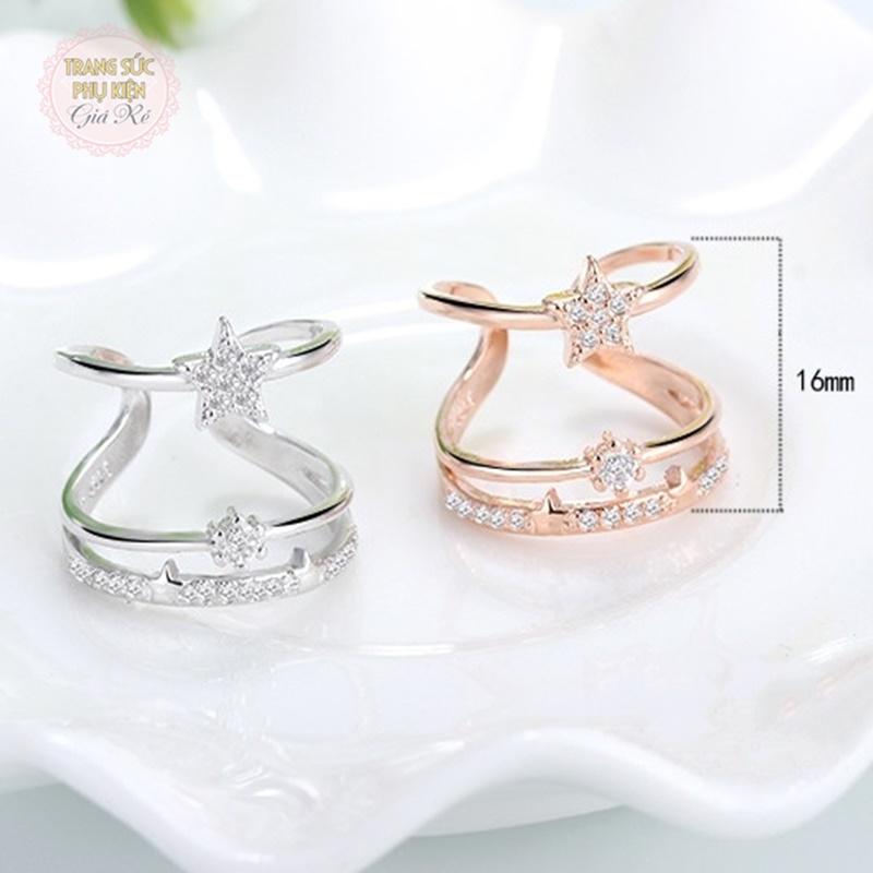 [HCM]Nhẫn nữ thời trang phong cách Hàn mới N08