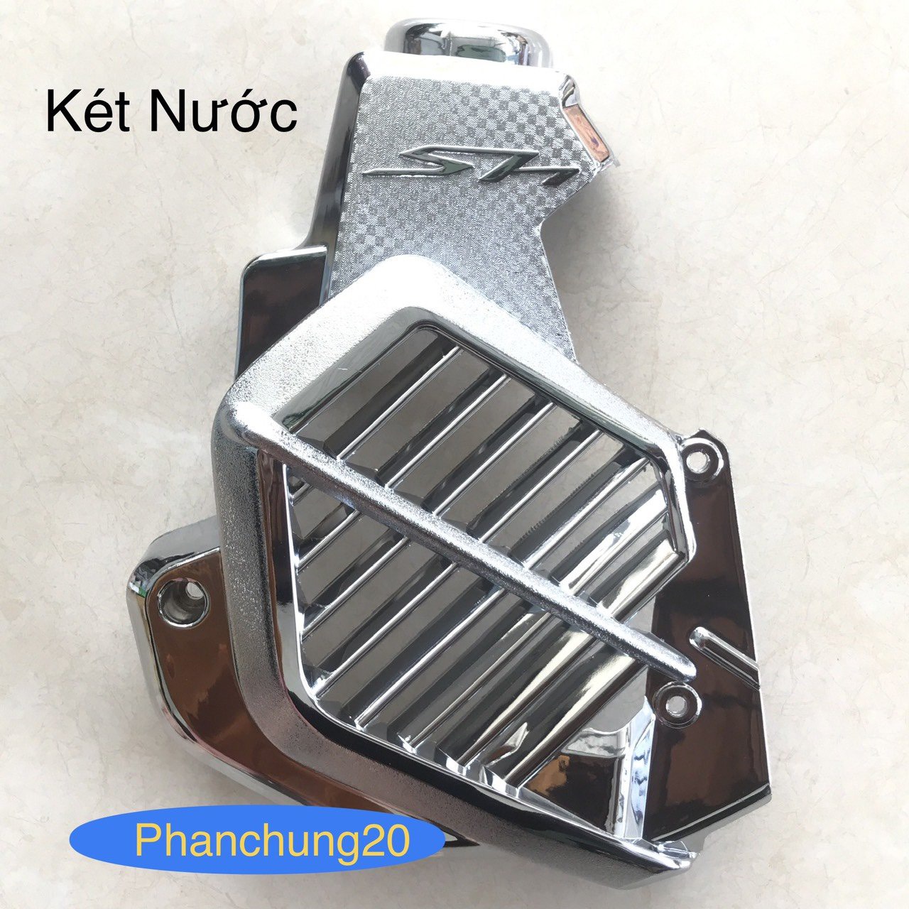 SH 2017 2018 2019 ỐP KÉT NƯỚC ( QUẠT GIÓ ) DÙNG CHO ĐỜI XE SH CACBON / CROM