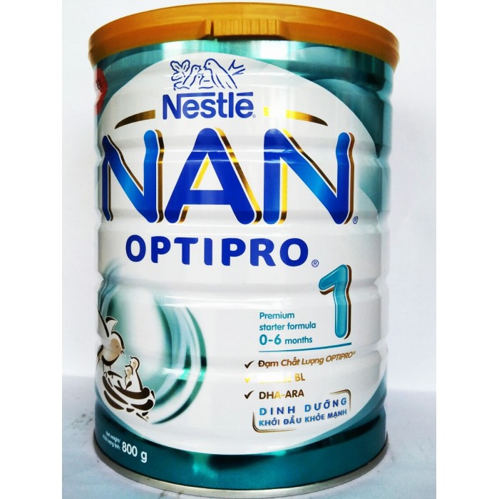 Sữa Nan Nga số 1 - 800g cho bé 0-6 tháng