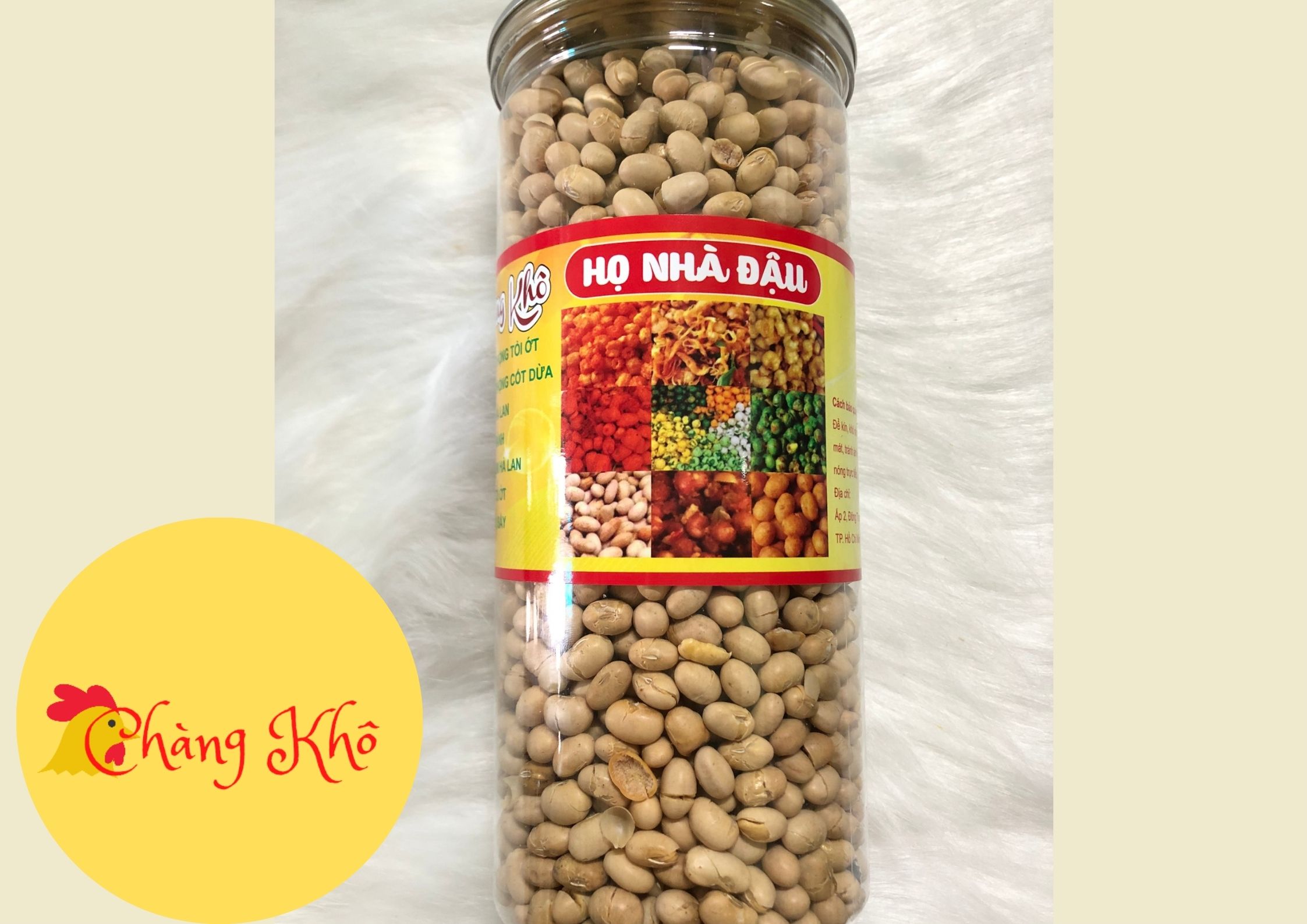 500g ĐẬU NÀNH SẤY giòn ngon