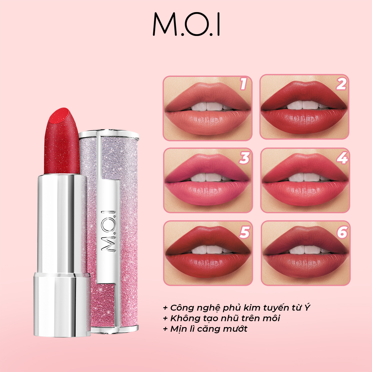 Son thỏi M.O.I THE STARS phiên bản giới hạn