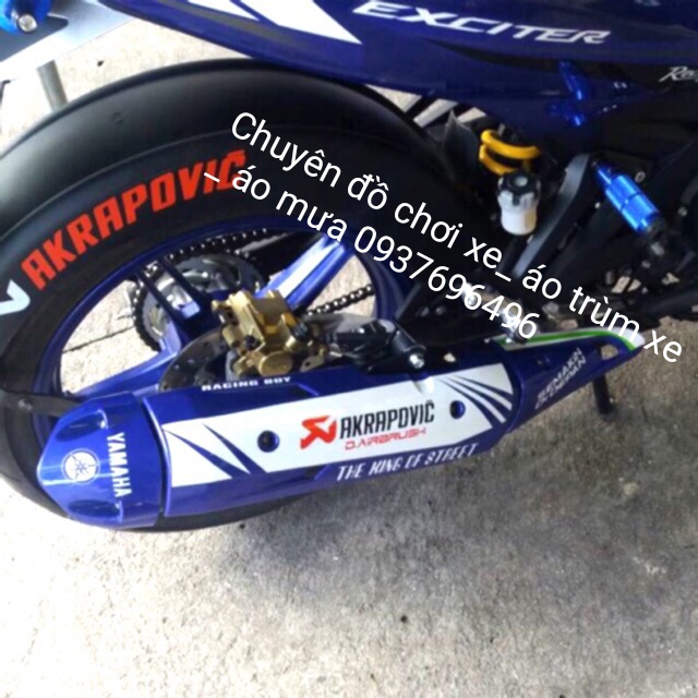 [HCM]NGUYÊN BỘ PÔ+ CHỤP ĐÍT PÔ DÀNH CHO EX 150- WINNER