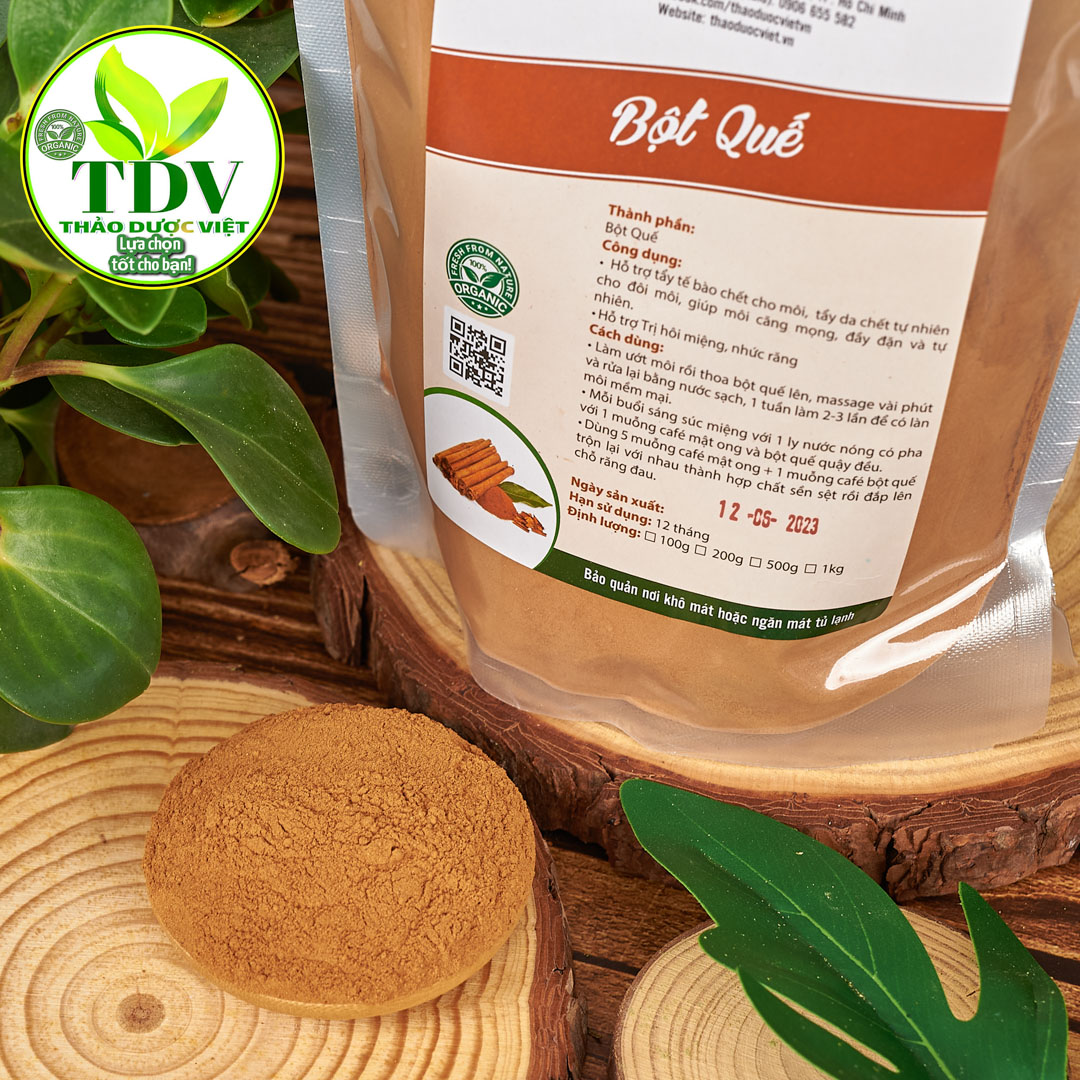 1kg Bột quế nguyên chất  làm gia vị (combo 2 gói 500g)