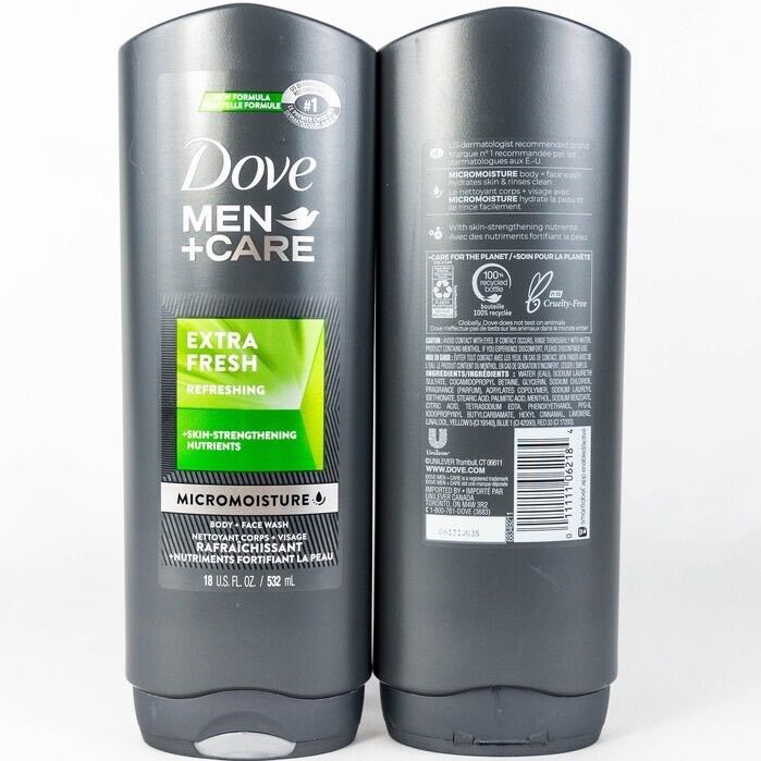 Sữa tắm Dove Men Care Extra Fresh Mỹ