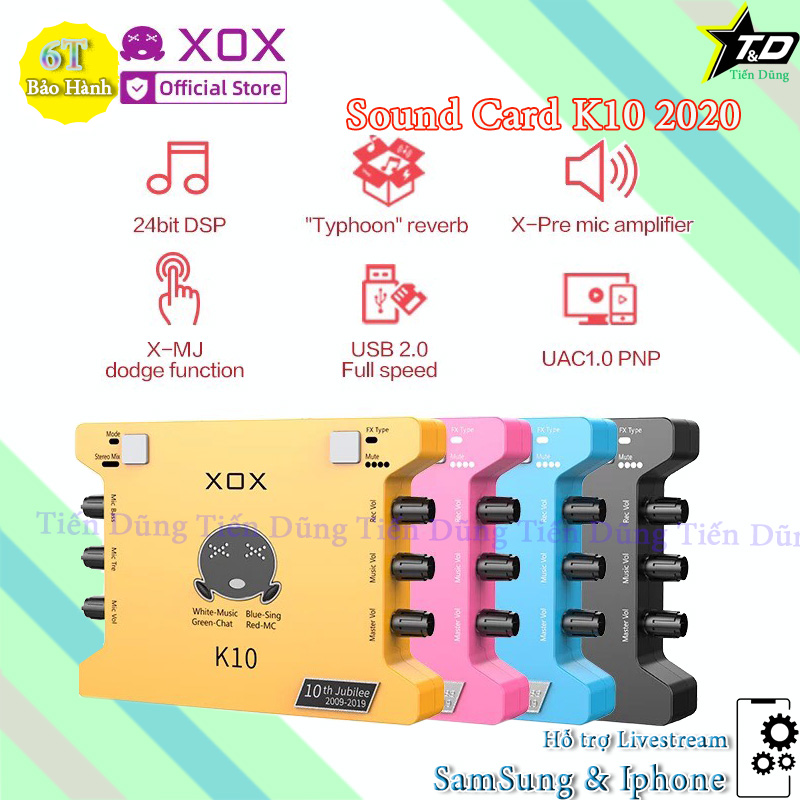 Bộ mic thu âm BM900 Sound Card XOX K10 2020 phiên bản tiếng anh chân màng- combo live stream đầy đủ đã có dây live strea