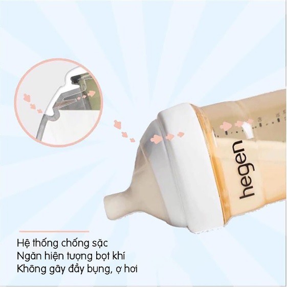 [Chính Hãng] Núm ti thay thế bình HEGEN đủ size