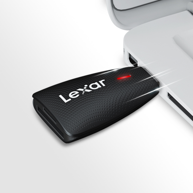 Đầu đọc thẻ nhớ Lexar Multi-Card 2-in-1 USB 3.1 Reader, Works with SD and microSD Cards