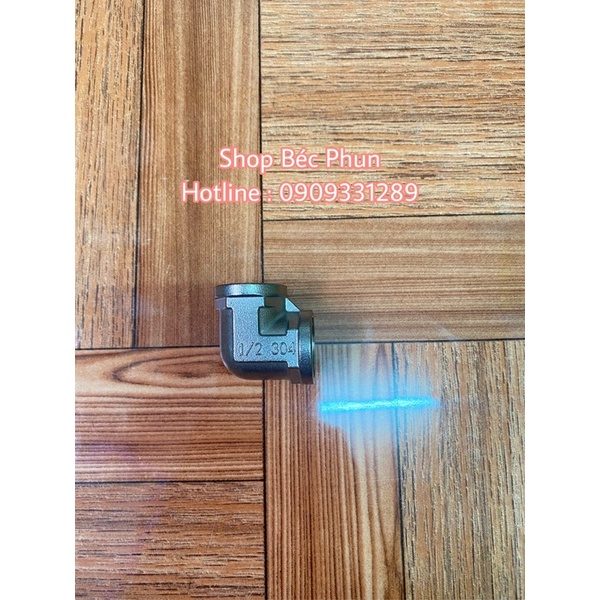 Co điếu , co nối inox phi 21