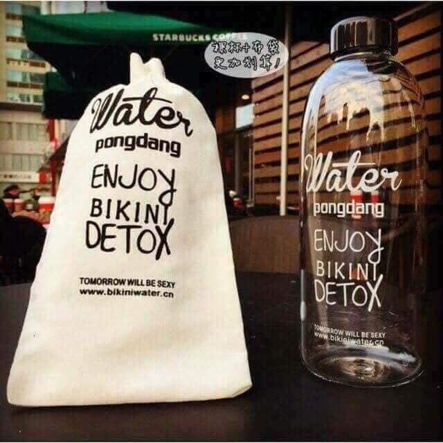 Bình nước Water pongdang Detox 1 lít