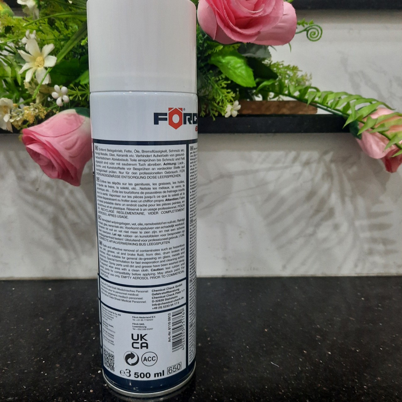 [CHÍNH HÃNG FORCH] DUNG DỊCH VỆ SINH THẮNG FORCH - ĐỨC - DUNG TÍCH 500ML