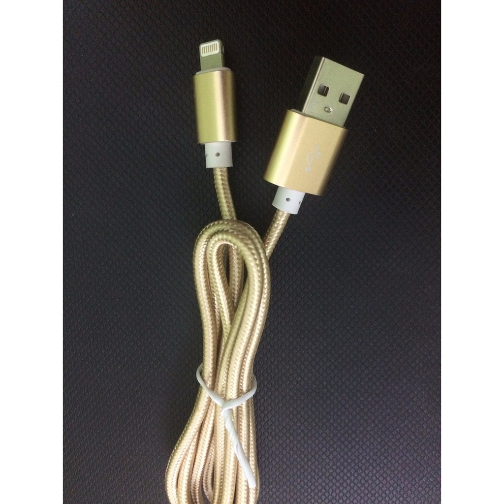 Cáp sạc iphone dây dù chống đứt 1,2m