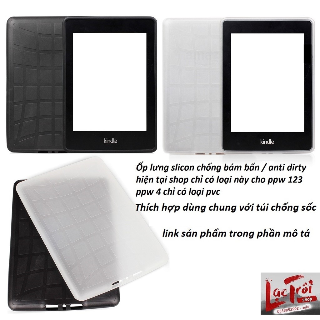 [Kindle] Ốp lưng silicon kindle paperwhite voyage oasis