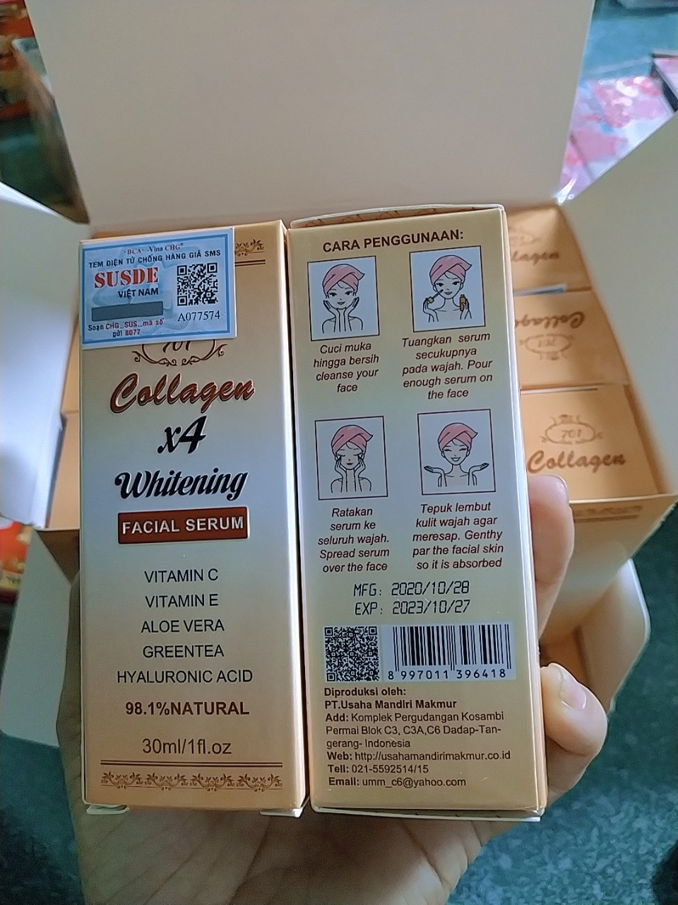 SERUM COLLAGEN PLUS VIT E 701