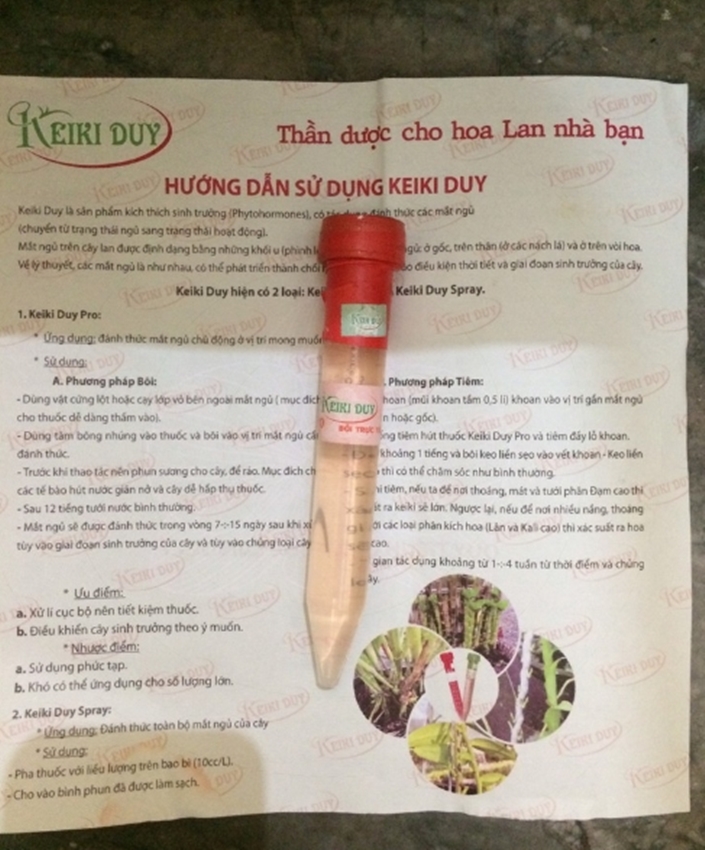 1 lọ Keiki duy pro duy đỏ