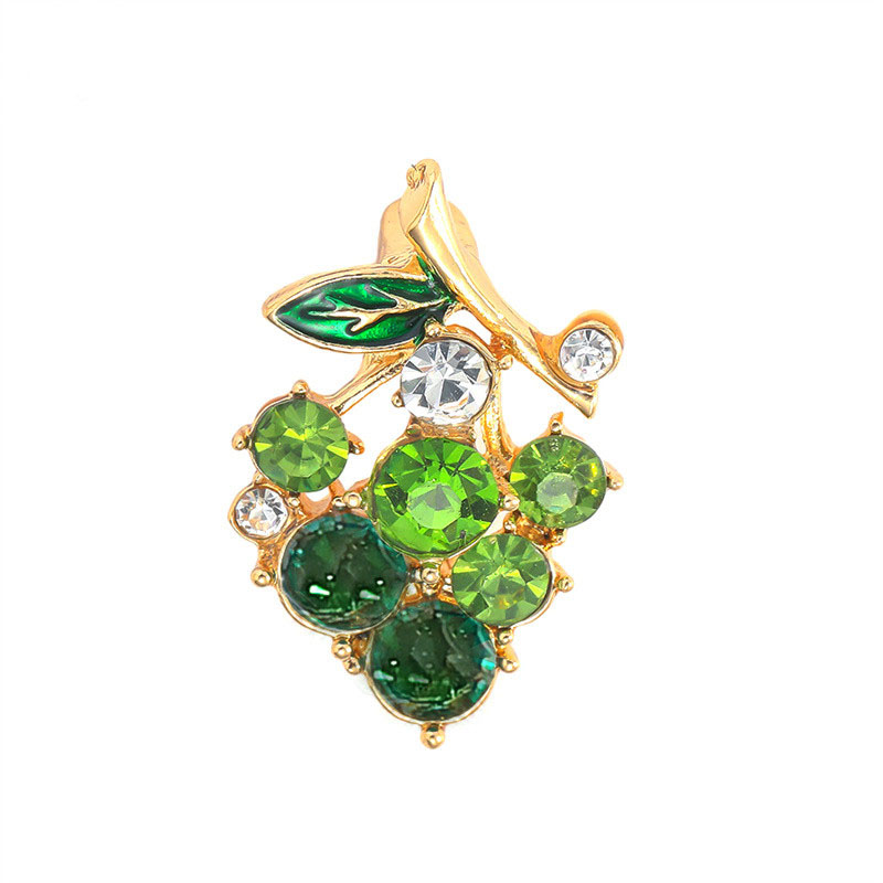 Bling Stone Vine brooch