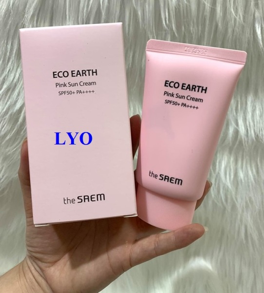 Kem chống nắng The Saem Eco Earth Power Pink 50ml. cao cấp