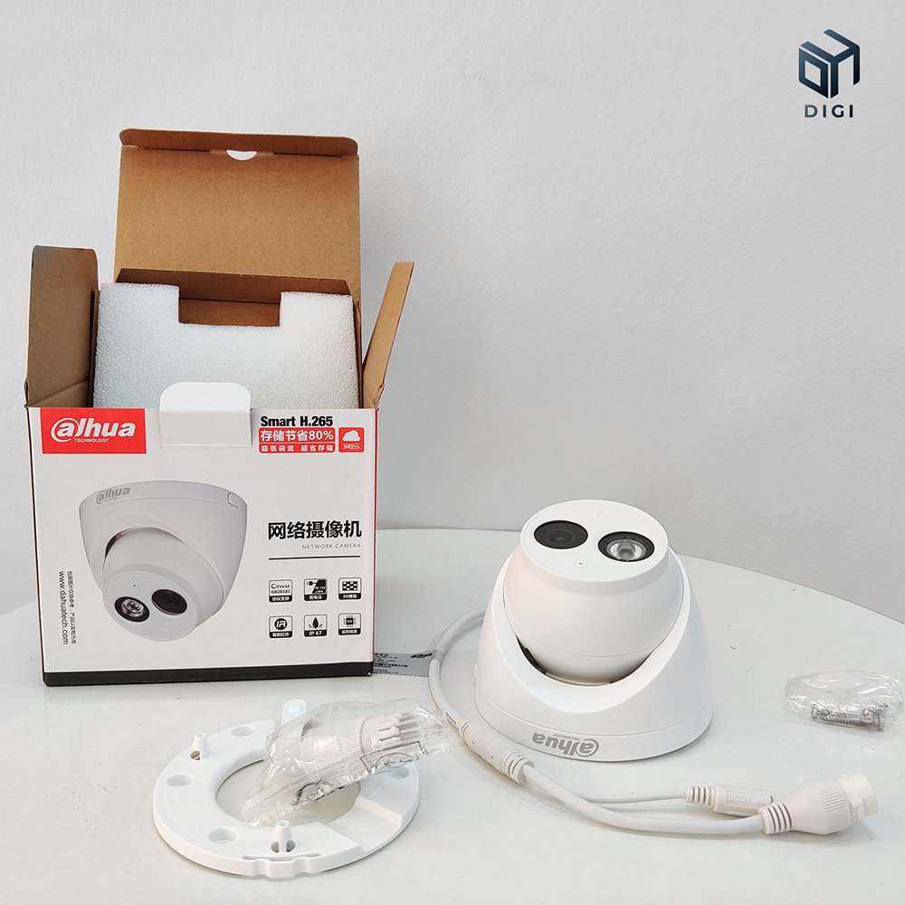Camera IP 2MP Dahua HDW 1235C-A / 6258C-A (Hồng Ngoại 50m ▪ IP67)