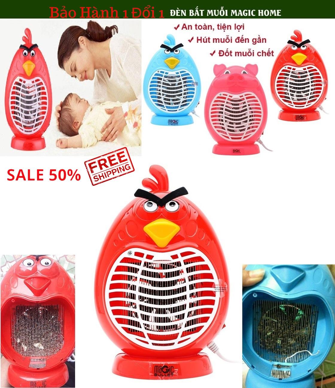 Đèn bắt muỗi hình thú CAO CẤP Magic