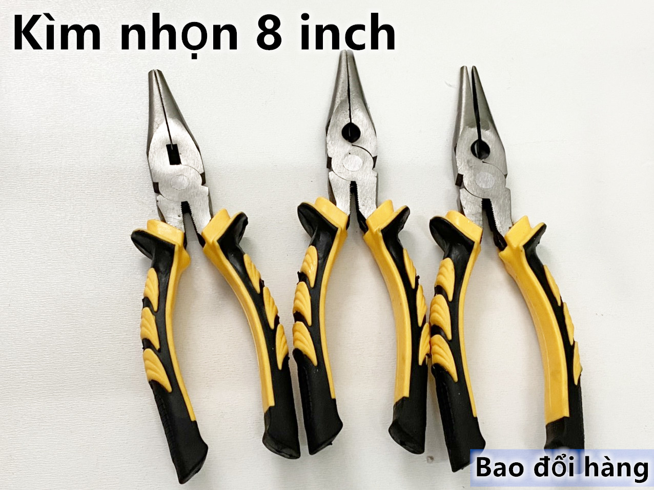 Kềm nhọn  8 inch combo 3 CÂY