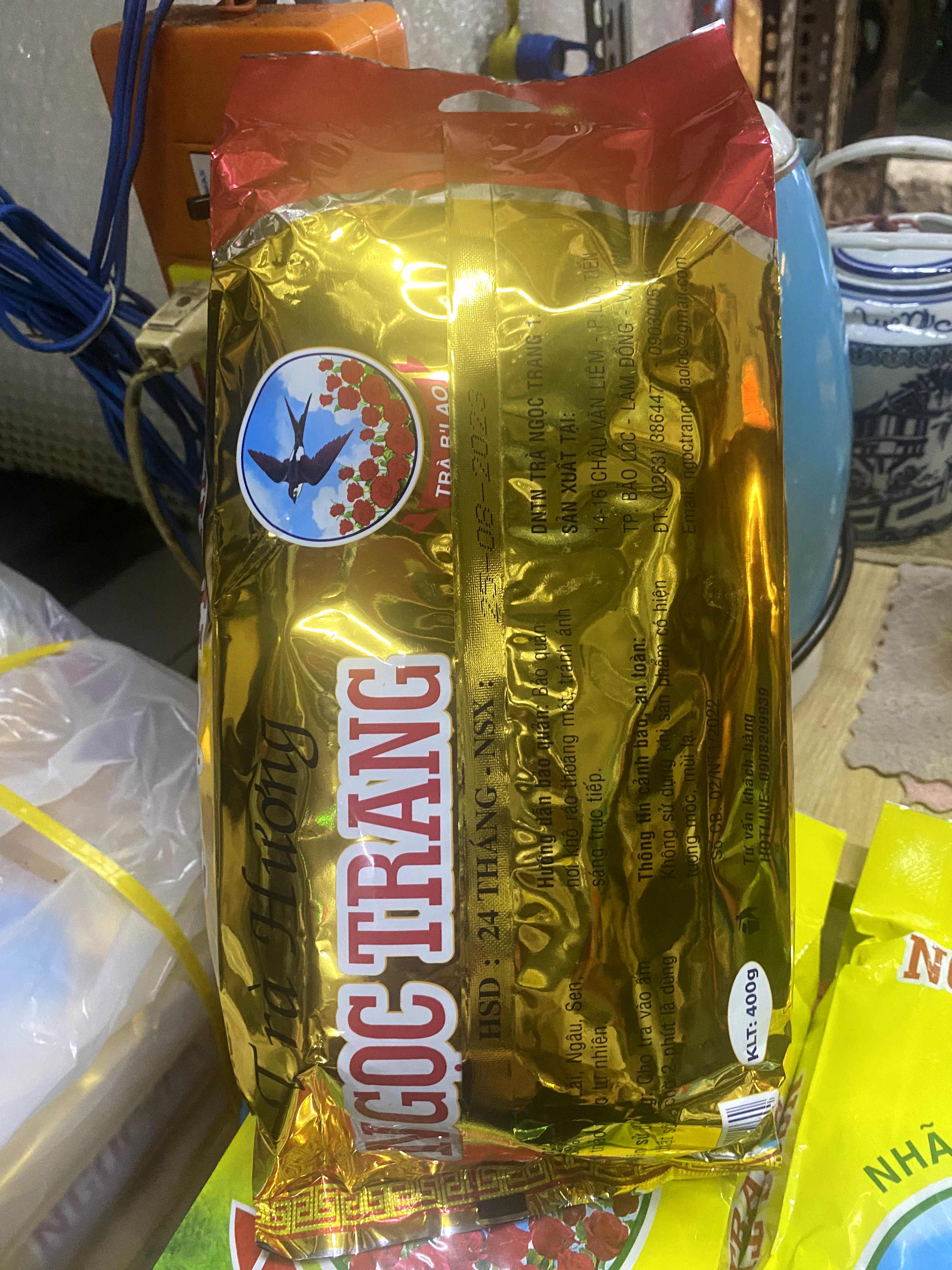 Trà Ngọc Trang B'Lao - Trà Lài - Sâm Dứa 400g