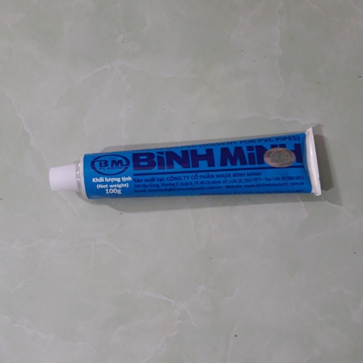 Keo dán ống PVC Bình Minh 25g / 50g / 100g