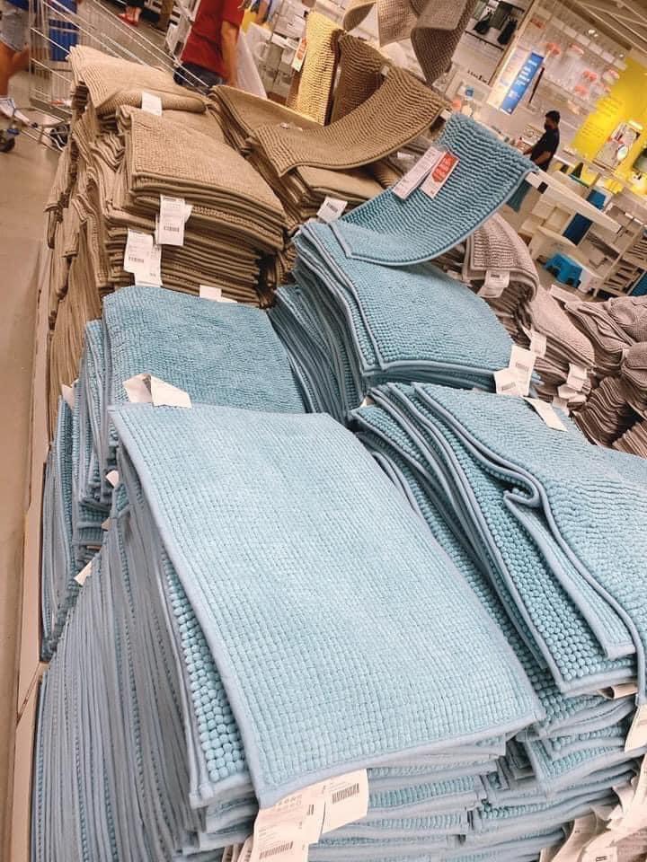 Thảm lau chân san hô IKEA