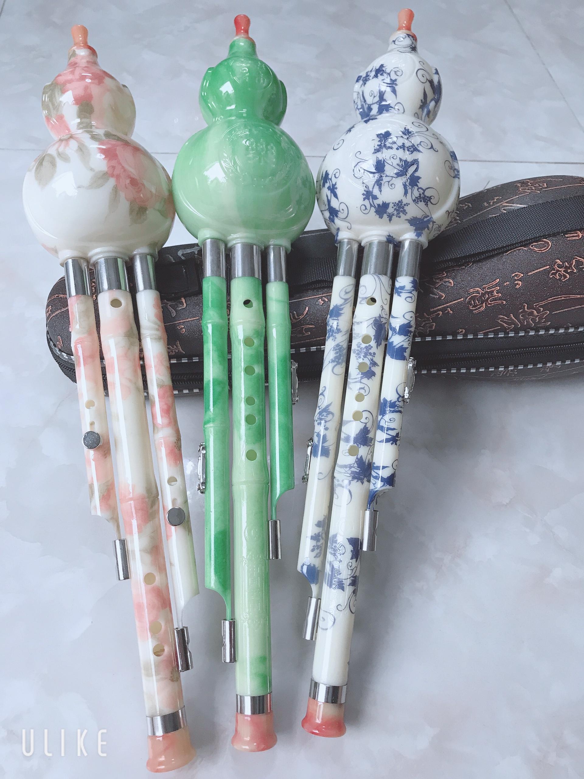 Sáo bầu 2 bè cao cấp (tặng hộp đựng, dây treo)