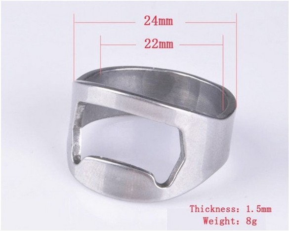 NHẪN KHUI NẮP CHAI SÀNH ĐIỆU - DIY137