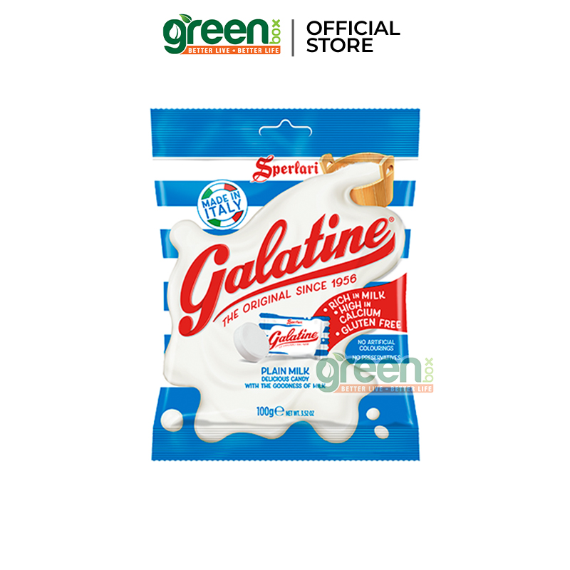 Kẹo sữa Galatine gói 100g, nhập khẩu Ý