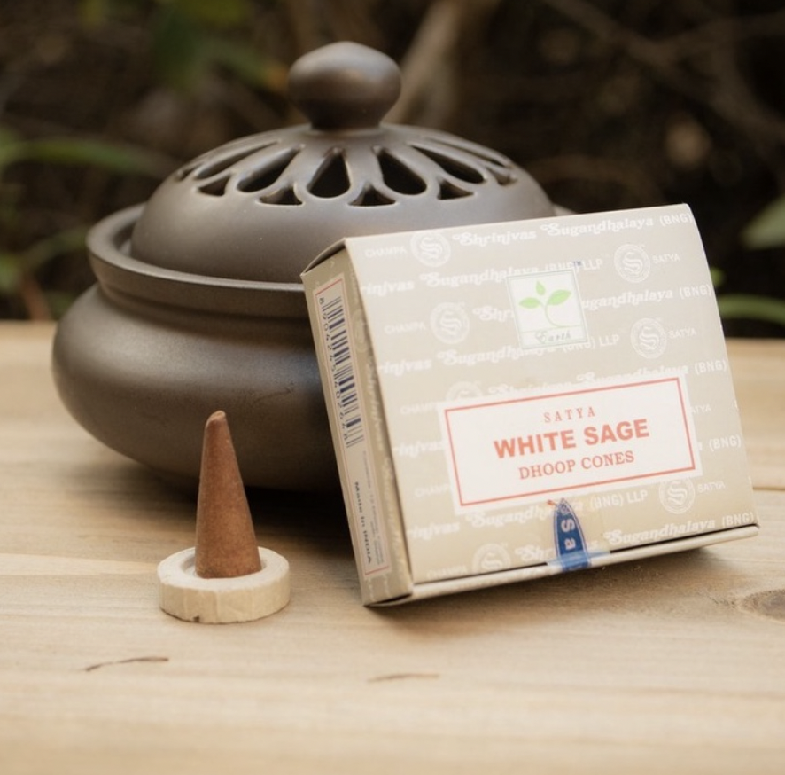 Nụ Nhang Trầm Ấn Độ (Satya Dhoop Incense Cones) l XÔ THƠM THANH TẨY