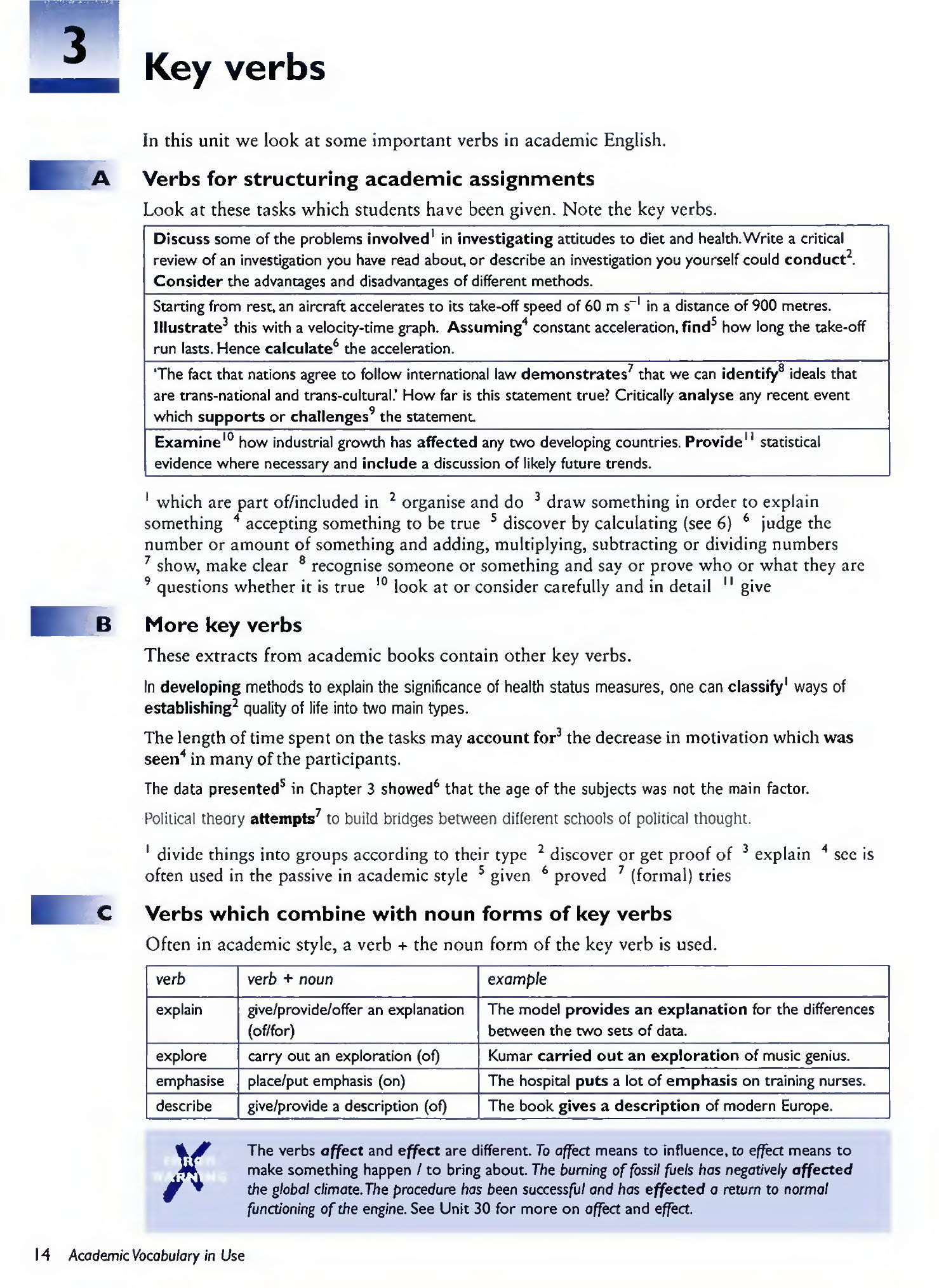 Academic vocabulary in use for IELTS