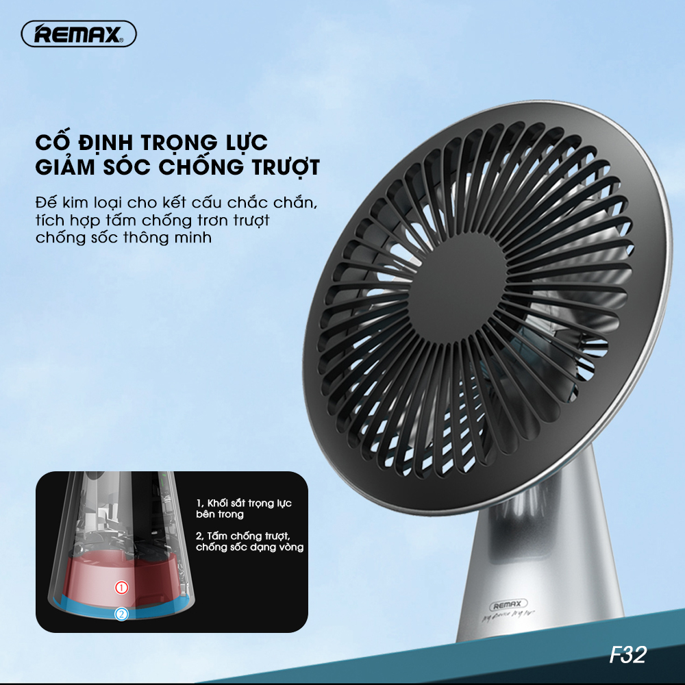 Quạt để bàn Remax F32
