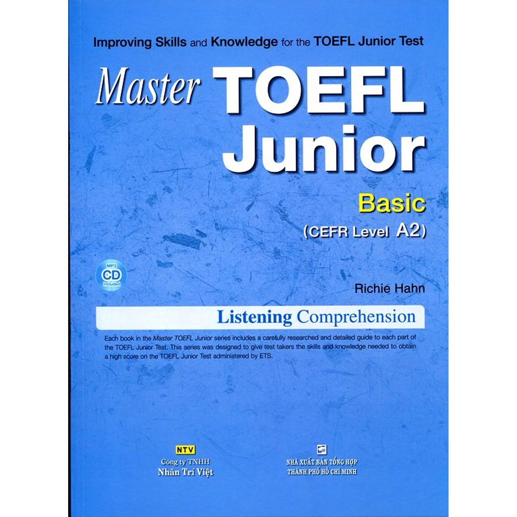 NS Minh Tâm - Sách - Master TOEFL Junior Listening Basic (Kèm CD)