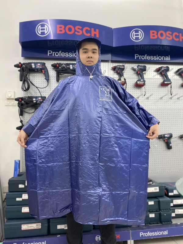 Áo mưa đơn cao cấp cho người đi xe máy Bosch (2 Loại gửi ngẫu nhiên)