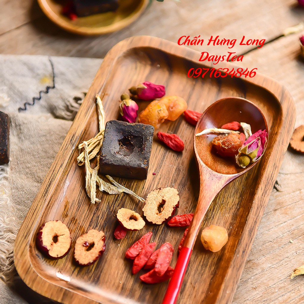 Set trà Gừng Đường đen