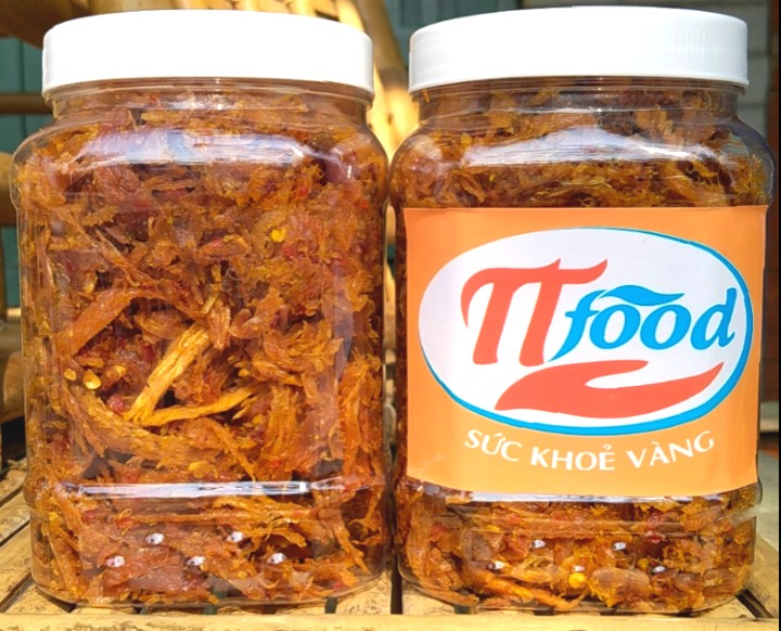 500g mực xé tẩm da vị