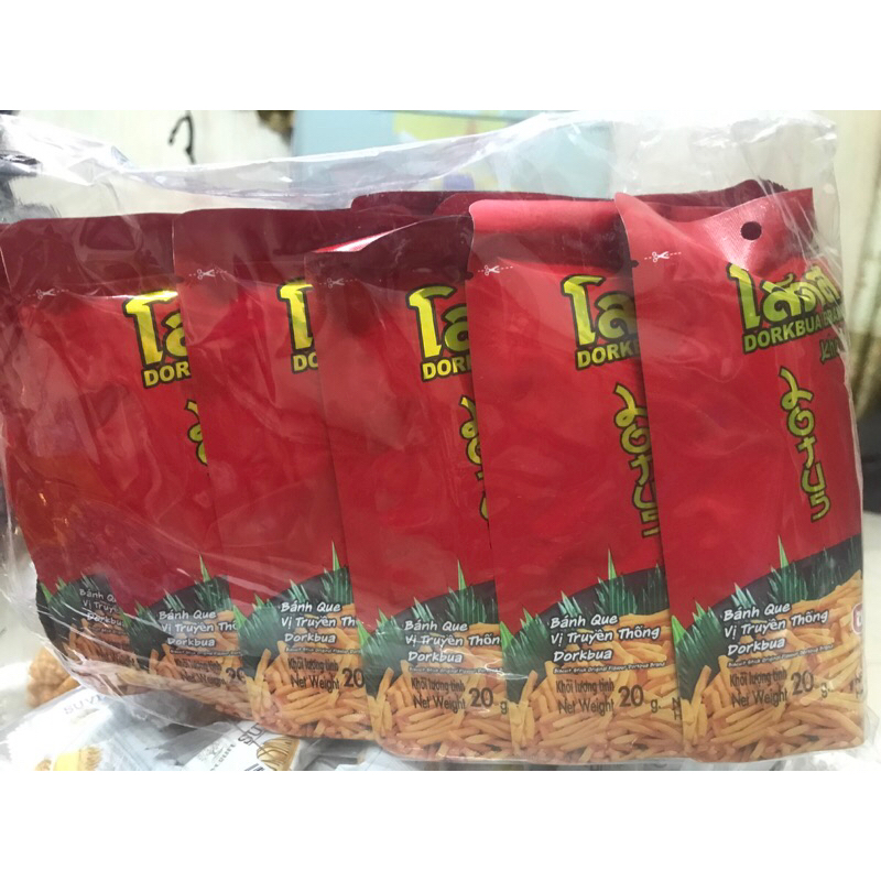 Bánh Snack que cọng THÁI LAN lốc 13 gói