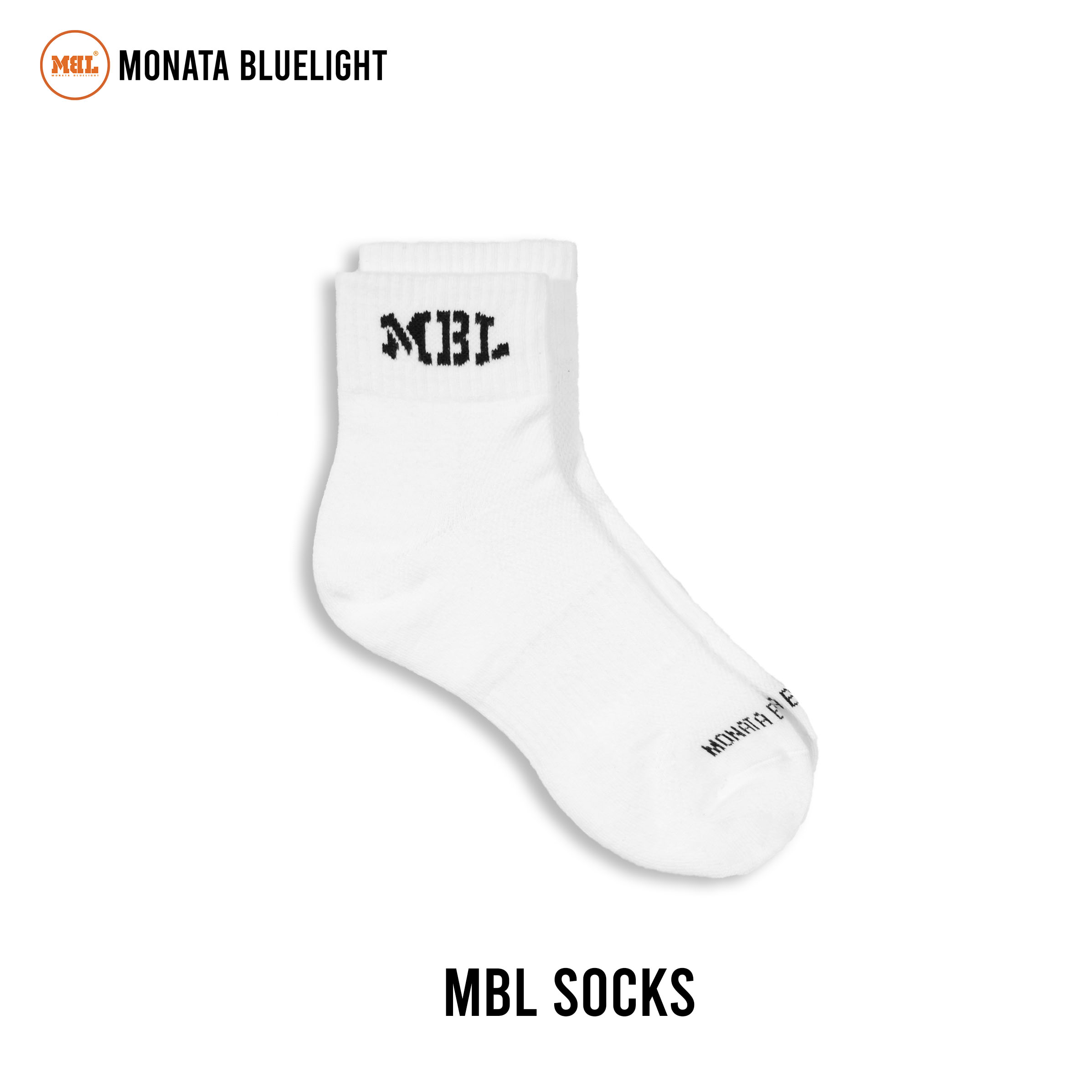 MONATA BLUELIGHT - Tất chân Socks (Short Crew)