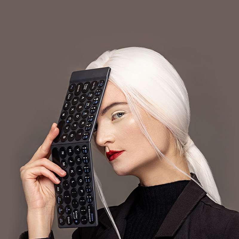 MIPOW slim folding Bluetooth wireless keyboard B033 keyboard for iPad iPhone tablet Android iOS windows Apple Samsung Huawei