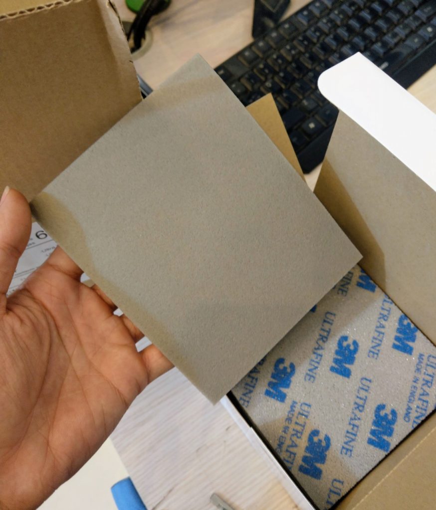 Nhám Xốp Mịn 3M 02601 UltraFine Softback Sanding Sponge (P800-P1000)