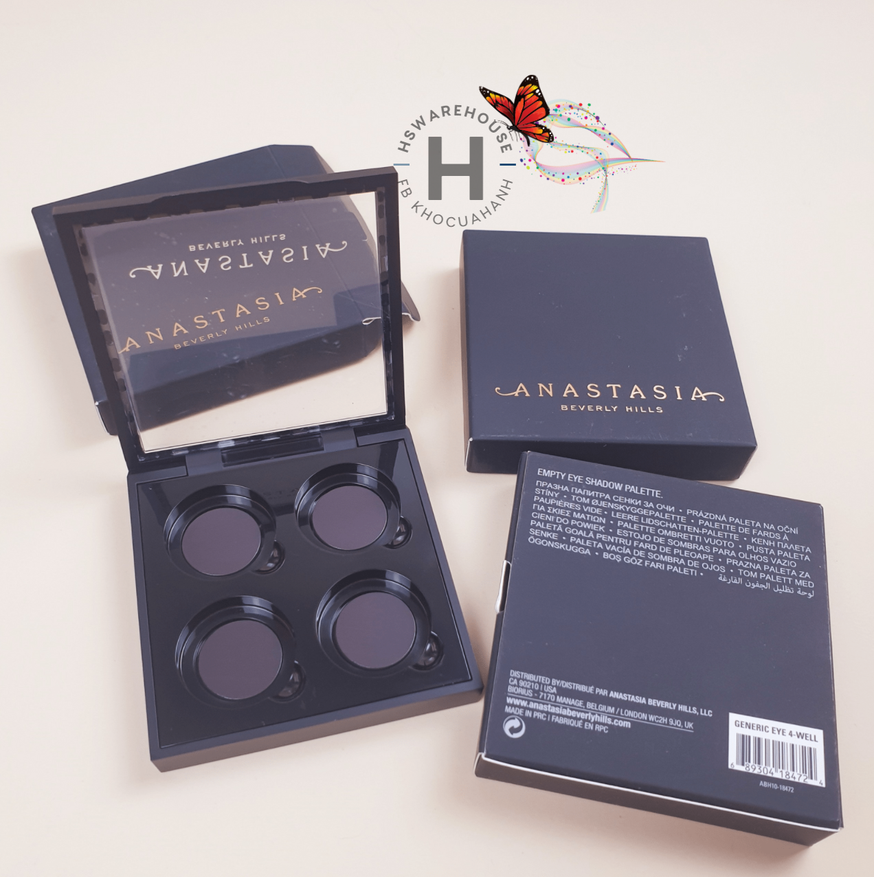 Hộp đựng phấn mắt ANASTASIA beverly hills 4 ô