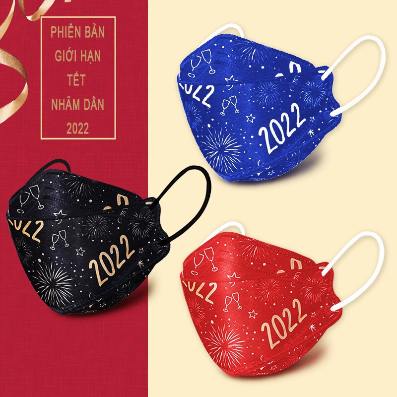 10 khẩu trang KF94 tết 2022