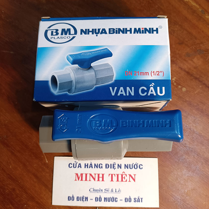 Van khóa nước/Van cầu Bình Minh ∅21/ ∅27/ ∅34/ ∅42/ ∅49