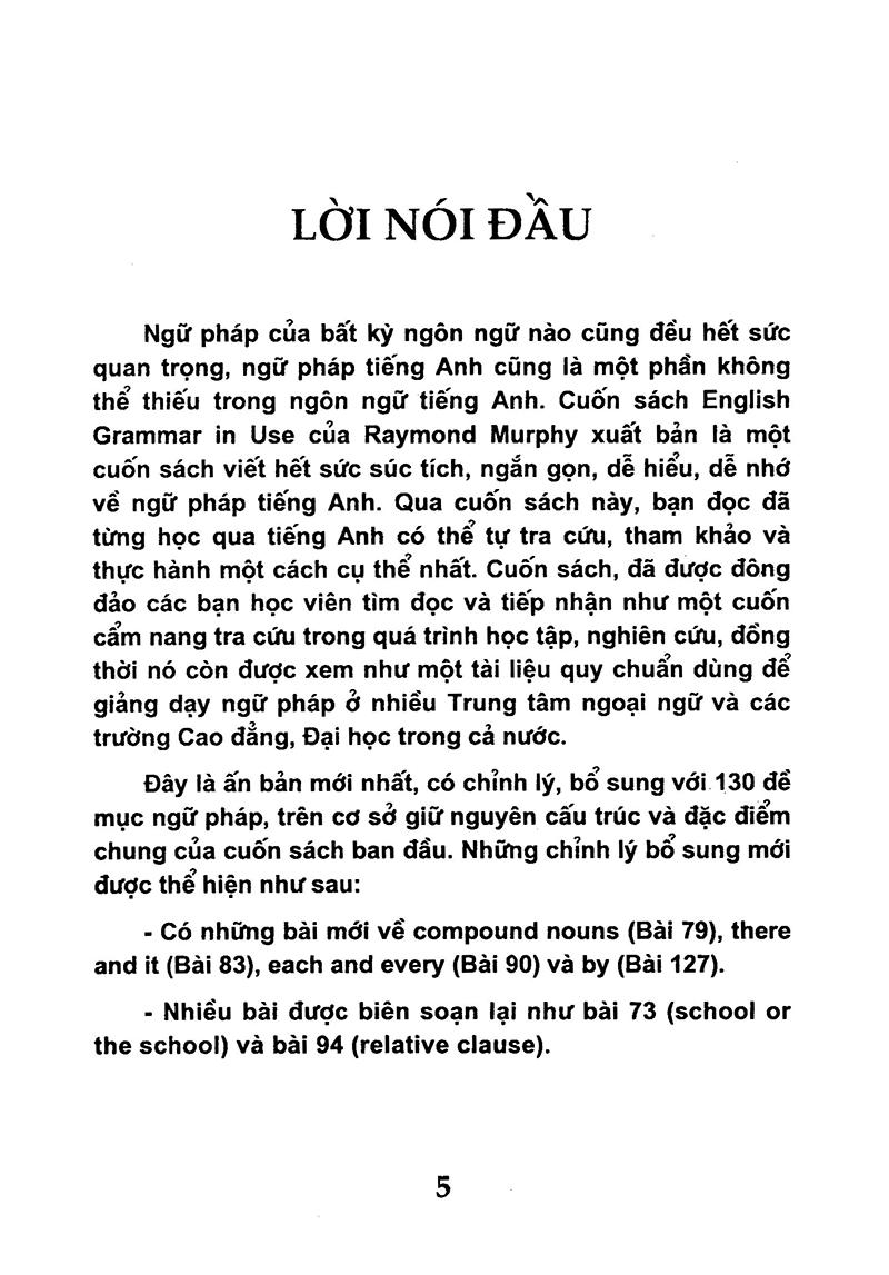 English Grammar In Use 130 Đề Mục