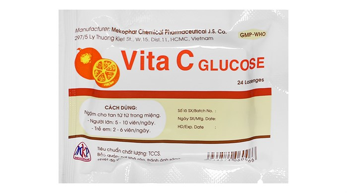 Kẹo ngậm Vita C